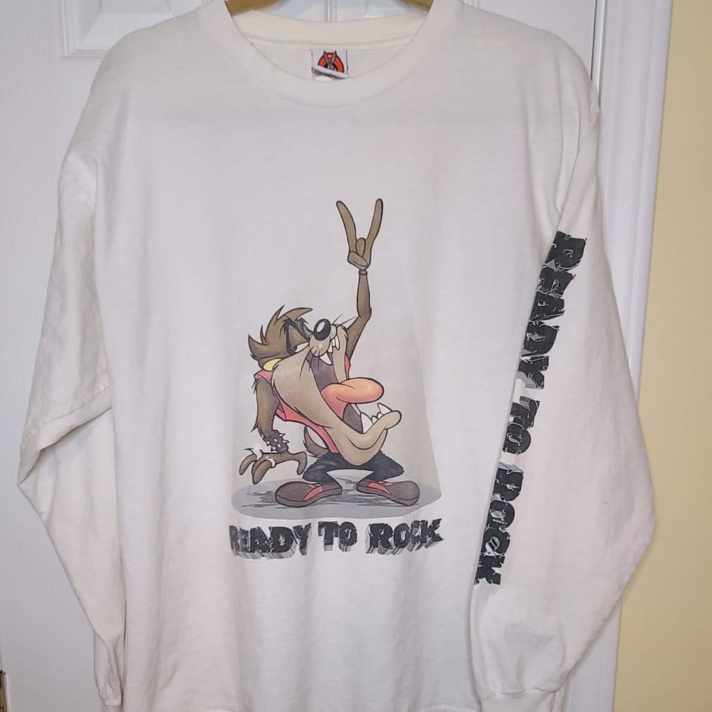 Men's LS Taz Ready to Rock Tee